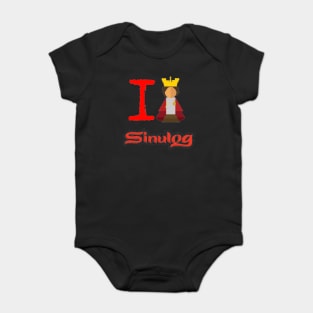 Sinulog 2019 Pit Senior | I Love Sinulog Baby Bodysuit